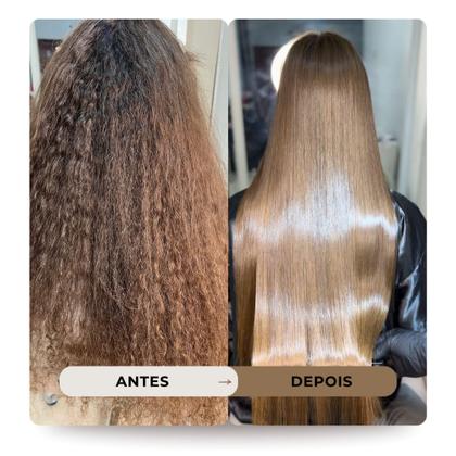 Imagem de Progressiva Orgânica + Shampoo Limpeza Profunda + kit Tratamento