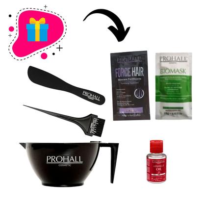 Imagem de Progressiva Prohall Burix One Organica 1l + 6 Produtos