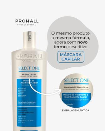 Imagem de Progressiva Prohall Sem Formol Select One 1litro De Coco