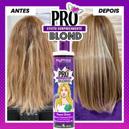 Imagem de Progressiva Proliss Pro Blond Sem Formol My Phios 300ml