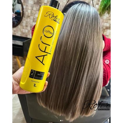 Imagem de Progressiva Rofer Afro Coffe 2x500ml Envio Imediato