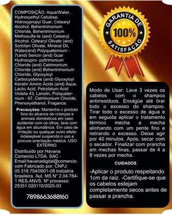 Imagem de Progressiva Vegetal Sem Formol Havana 500ml