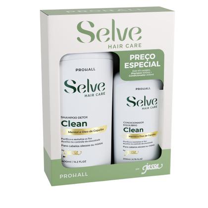 Imagem de Prohall Kit Selve Hair Care Clean Shampoo e Condicionador