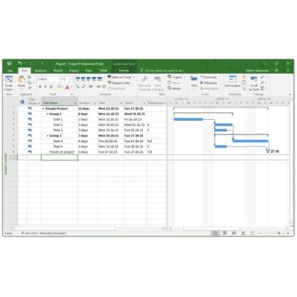 Imagem de Project 2019 Professional Licença Microsoft Original
