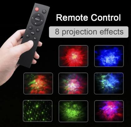 Imagem de Projetor Astronauta Gal&aacute;xia Lumin&aacute;ria Luz Estrelas Nebulosa