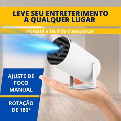 Imagem de Projetor Data Show Retroprojetor Android Bluetooth Wifi Professor