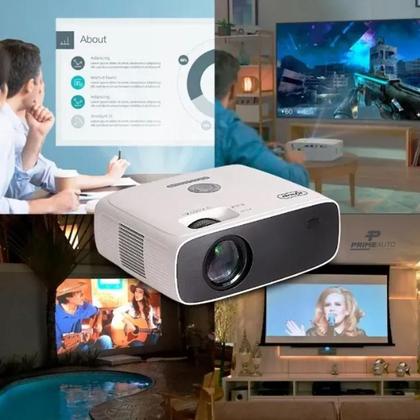Imagem de Projetor Datashow Android Full HD 10200 Lumens Wi-Fi Bluetooth HDMI Knup PJ006
