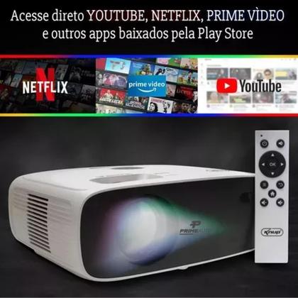 Imagem de Projetor Datashow Android Full HD 10200 Lumens Wi-Fi Bluetooth HDMI Knup PJ006