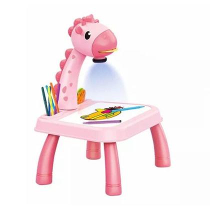 Imagem de Projetor de Desenhos Infantil Mesa com Canetinhas pra Reproduzir Figuras