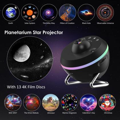Imagem de Projetor de Estrelas Elec3 Galaxy - 6 Luzes Noturnas