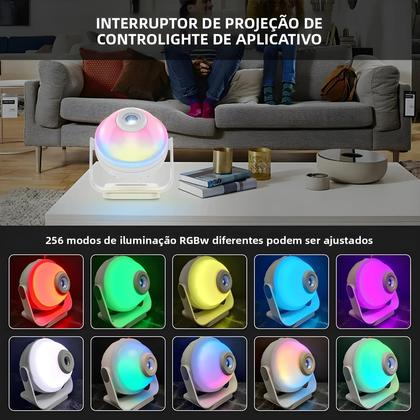 Imagem de Projetor De Galáxia Para Quarto Infantil, Luz Noturna Realista, Planetário Com Sistema Solar E Lua