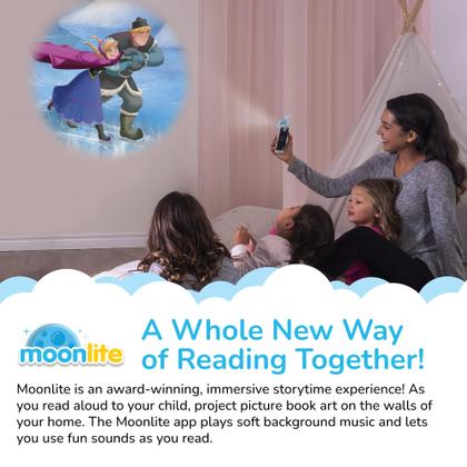 Imagem de Projetor de lanterna Storybook Reels Moonlite Disney Frozen