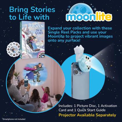Imagem de Projetor de lanterna Storybook Reels Moonlite Disney Frozen