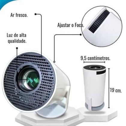 Imagem de Projetor Doméstico Portátil De Alta Definição E Fácil De Usar