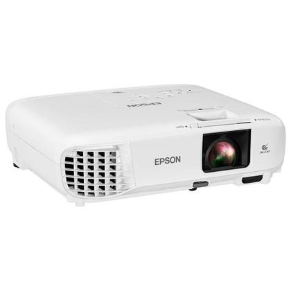 Imagem de Projetor Epson PowerLite W49, Tecnologia 3LCD, 3.800 Lumens, Branco - V11H983020