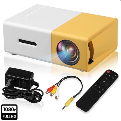 Imagem de Projetor Filme Mini Yg300 Portátil Hdmi Full Hd Datashow Hd