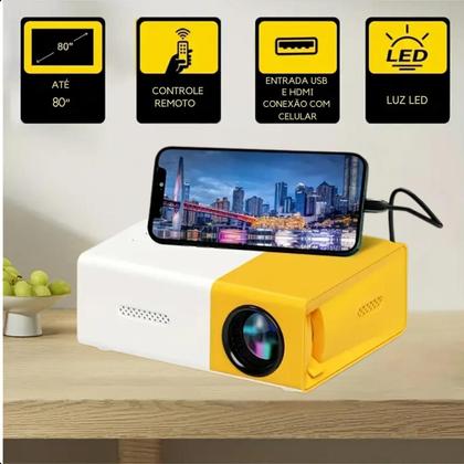 Imagem de Projetor Full HD Mini YG300 1080p LED Portátil