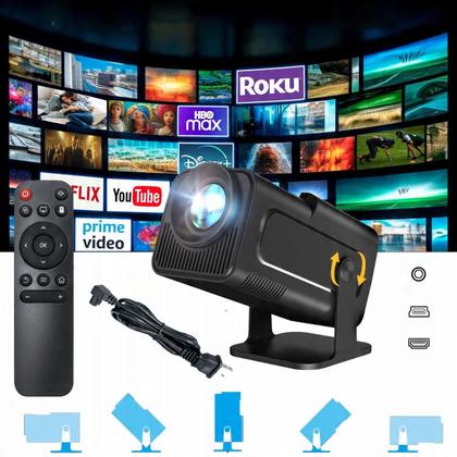 Imagem de Projetor Hy320 Android 11 Smart TV Wifi 6