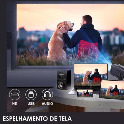 Imagem de Projetor Hy320 Android 4K Smart Wifi Portátil Bluetooth HD
