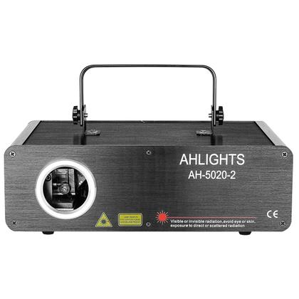 Imagem de Projetor Laser Verde Bivolt Com Efeitos Controle DMX E ILDA Profissional AH-5020-2 AH LIGHTS
