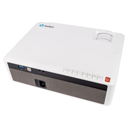 Projetor Led - Betec BT960 - 3800 Lumens - Full HD Nativo - Até 250 Polegadas - BETEC BRASIL Imagem de Projetor Led - Betec BT960 - 3800 Lumens - Full HD Nativo - Até 250 Polegadas