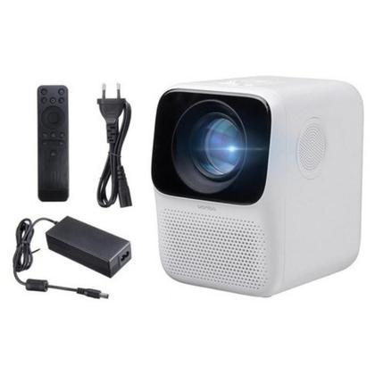 Imagem de Projetor LED com Android Integrado Ideal para Assistir Filmes e Series HDMI Wifi 120 pol em até 4K - T2 MAX Wanbo 