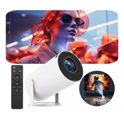 Imagem de Projetor LED Portátil 4K Android Smart WiFi Bluetooth USB Envio imediato