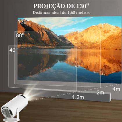 Imagem de Projetor Led Portátil Magcubic 4k Android Wifi Bluetooth