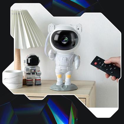 Imagem de Projetor Luzes Estrelas Galáxia Astronauta Controle Design