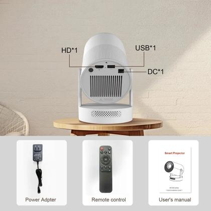 Imagem de Projetor Magcubic Hy300 Pro+ 4k 720p Wifi6 Bluetooth 5.4