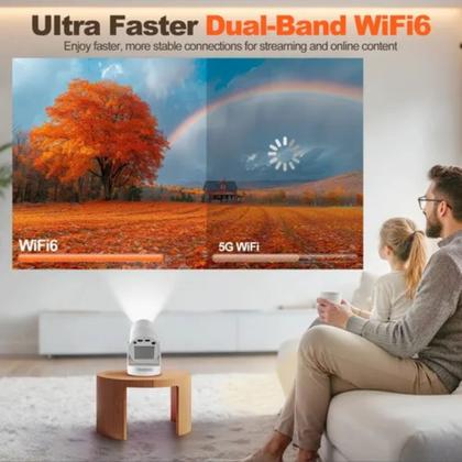 Imagem de Projetor Magcubic Hy300 Pro+ 4k 720p Wifi6 Bluetooth 5.4