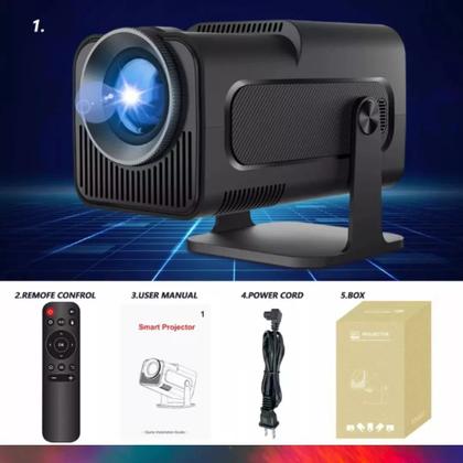 Imagem de Projetor Magcubic Hy320 Wifi 6 Ultra 4k Android 11 Bivolt