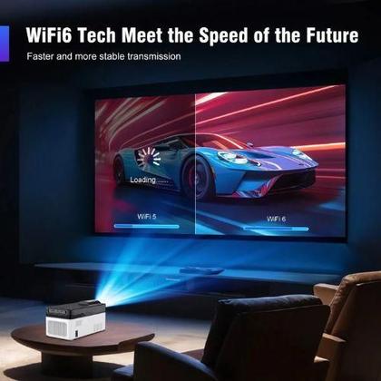 Imagem de Projetor Magcubic Hy450 8K Ultra 900 Ansi Android 11