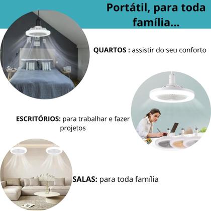 Imagem de Projetor Portátil com Bluetooth com Tela até 110 Polegadas