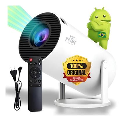 Imagem de Projetor Portátil Full Hd Wifi Bluetooth Smart Tv Freestyle Branco