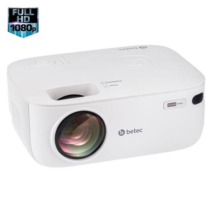 Imagem de Projetor Portatil Led - Betec BT950 - Full HD Nativo - 3200 Lumens - Bluetooth - 220 Polegadas