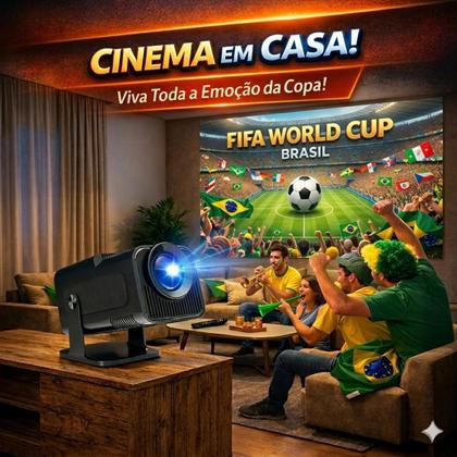 Imagem de Projetor Portátil Para Futebol Copa do Mundo 2026