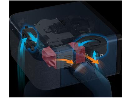 Imagem de Projetor Portátil Smart Epson EpiqVision EF-22N Laser Full HD 1000 Lúmens 3LCD Wi-Fi Bluetooth HDMI Preto Ônix