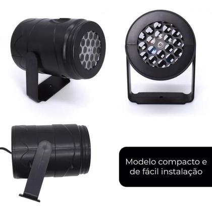 Imagem de Projetor Refletor Natalino de LED 16 Desenhos Bivolt Natal Decoração Casa Jardim