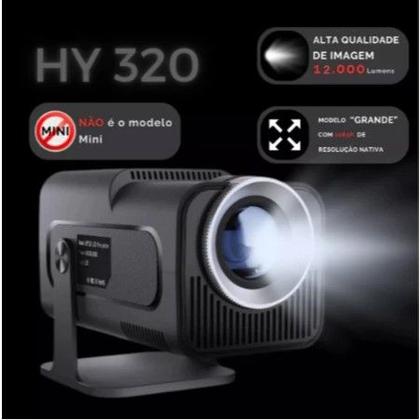 Imagem de Projetor Smart Tv 4k Full HD 1080 Hdmi 180” Polegadas Espelhamento Celular Android 11.0 Bluetooth e