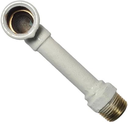 Imagem de Prolongador cachimbo 1/2 cardal ac022 para instalação de individual branco ac022br