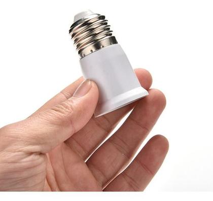 Imagem de Prolongador Extensor Adaptador Bocal Soquete Lâmpada E27 - 65mm