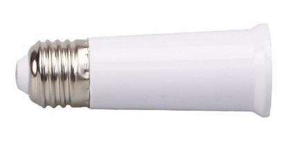 Imagem de Prolongador Extensor Adaptador Bocal Soquete Lâmpada E27 - 80mm