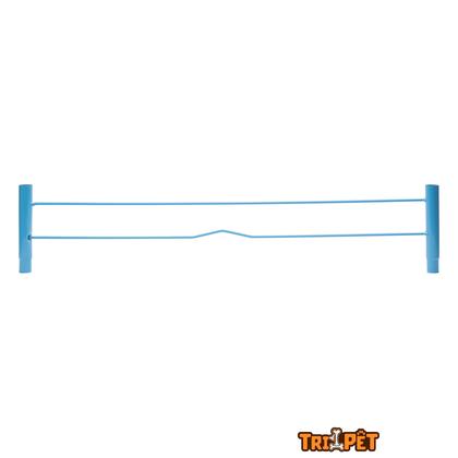 Imagem de Prolongador Extensor P/ Portão Pet Aramado 10 Cm Cachorro azul