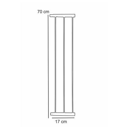 Imagem de Prolongador Extensor P/ Portão Pet Aramado 15 Cm Cachorro