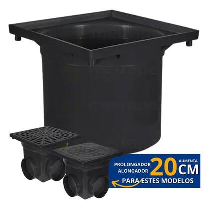 Imagem de Prolongador Para Caixa Inspeção E Drenagem Pluvial Metasul