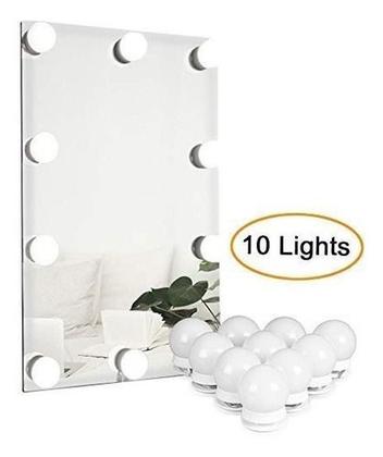 Imagem de Promoçã Luz Camarim Espelho 10lâmpadas Led Autocolante Li