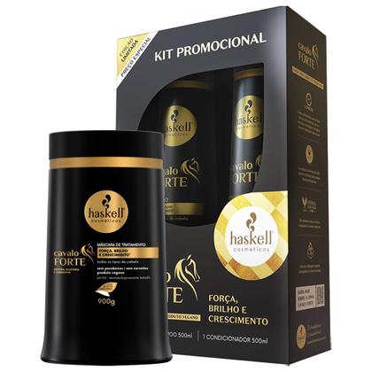 Imagem de Promopack Haskell Cavalo Forte 500ml + Máscara 900gr