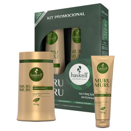 Imagem de Promopack Haskell Murumuru 500ml Másc 900gr e Polpa 150gr