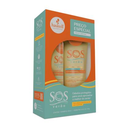 Imagem de Promopack Haskell SOS Verão Sh 300ml Creme 240gr